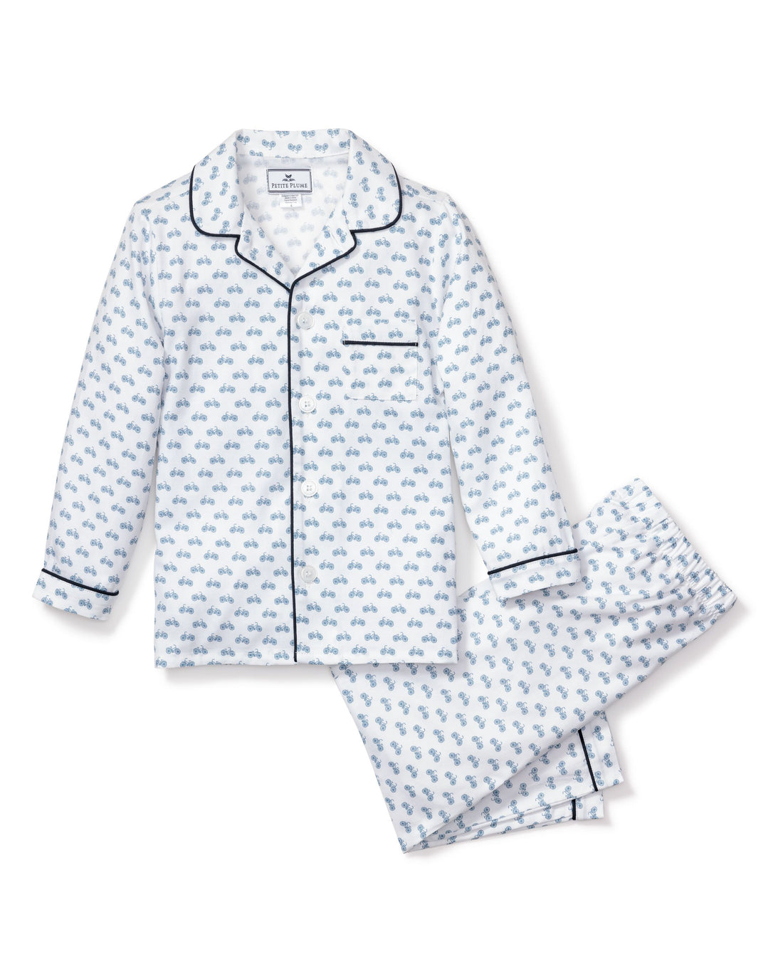 boys blue pajama set