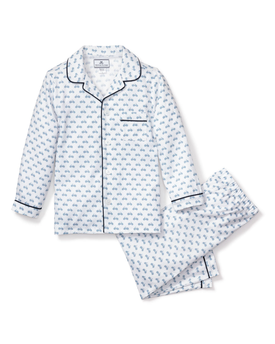 boys blue pajama set