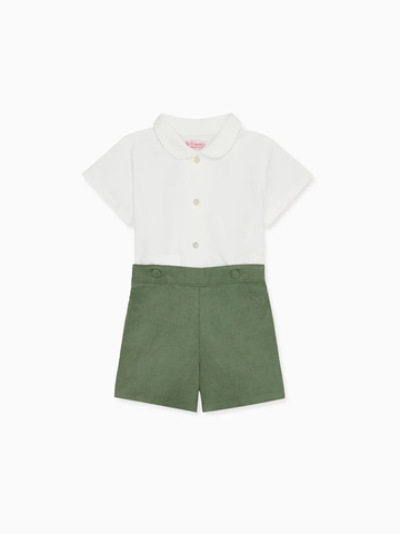 baby green espiga set