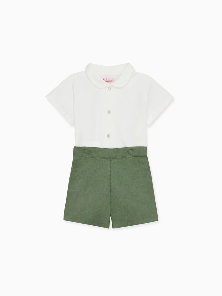 baby green espiga set