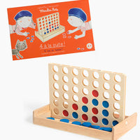 wooden 4-in-a row game