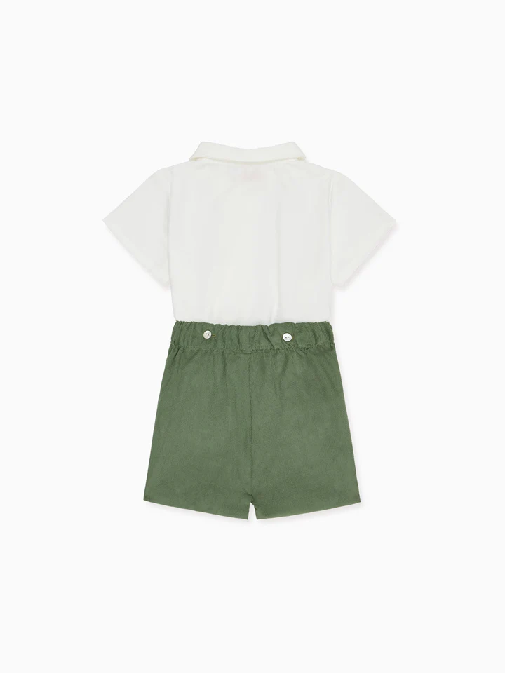 baby green espiga set