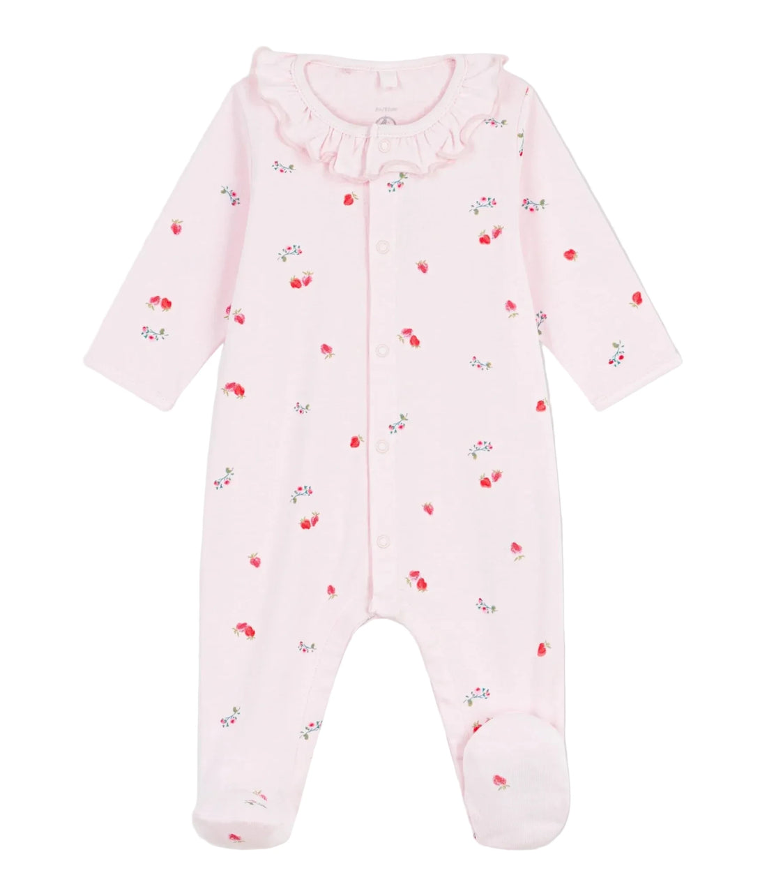 berry print footie