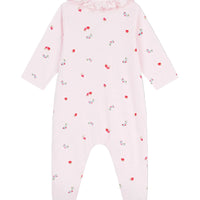 berry print footie