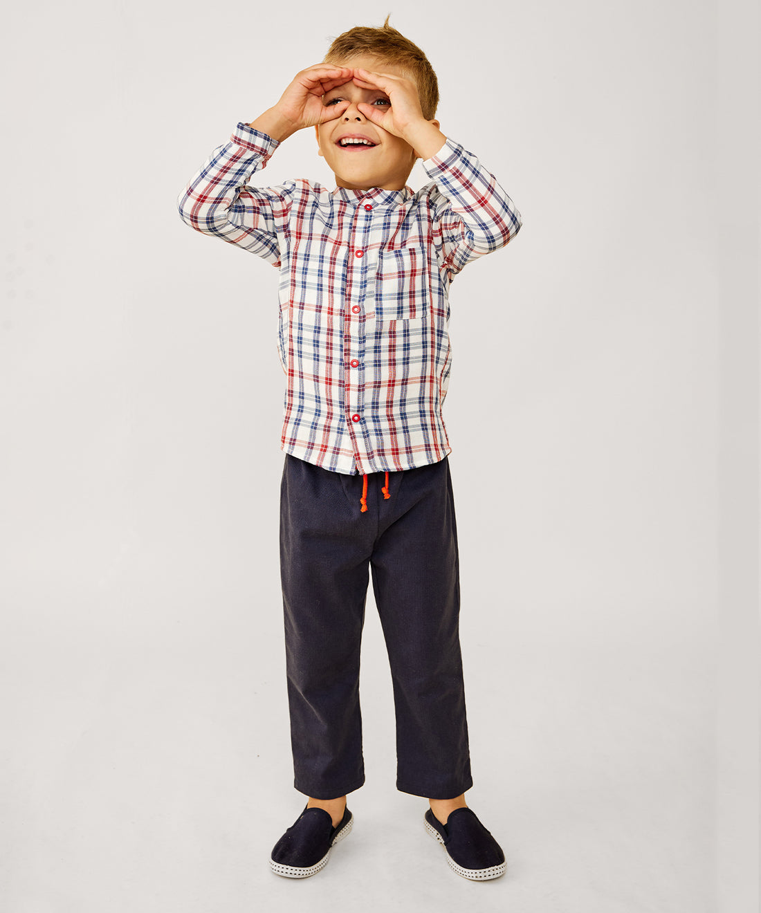 boys navy bowie pant