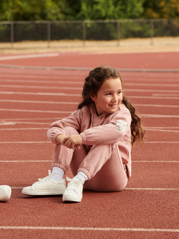 girls pink wilma sweat pants