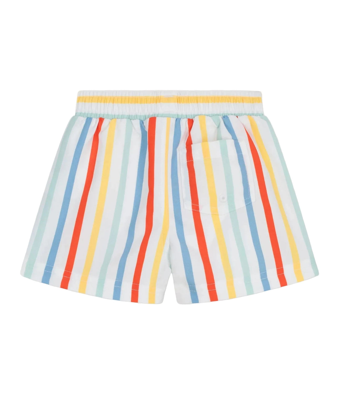 stripe swim short