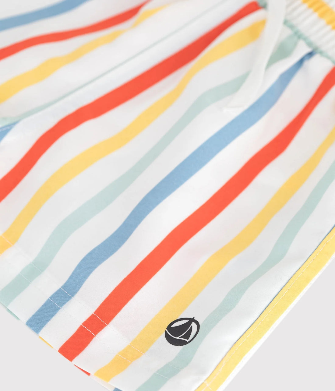 stripe swim short
