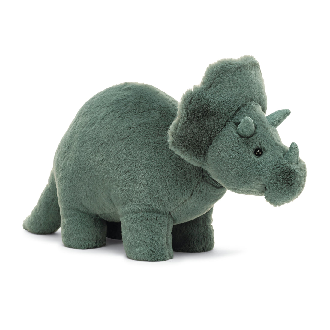 fossilly triceratops green