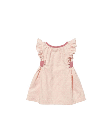 baby pink edie dress