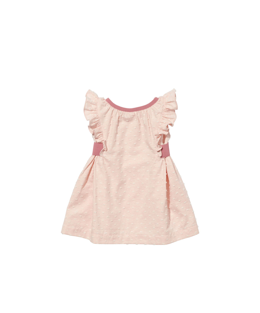 baby pink edie dress