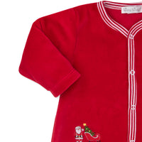 santas sleigh vel footie