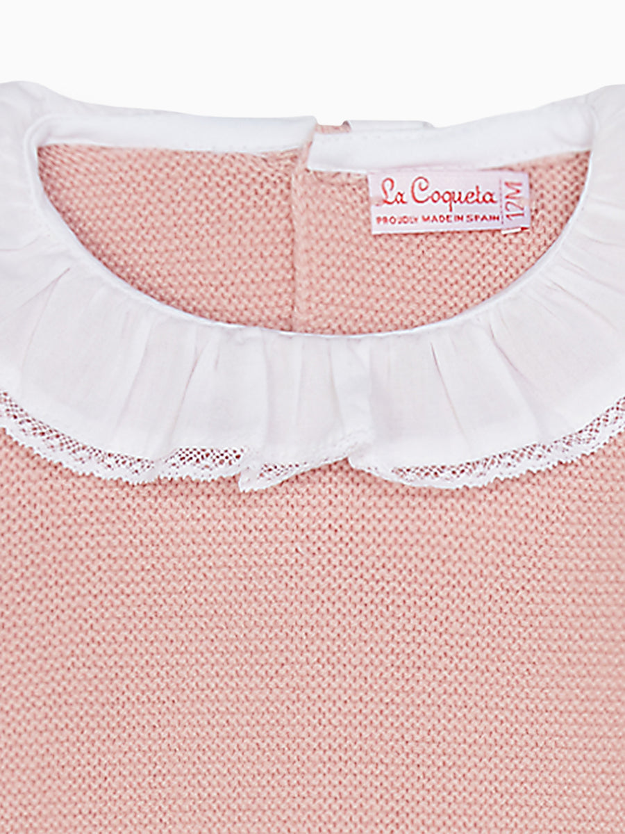 baby pink loretta set