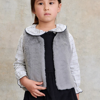 girls grey marisol vest