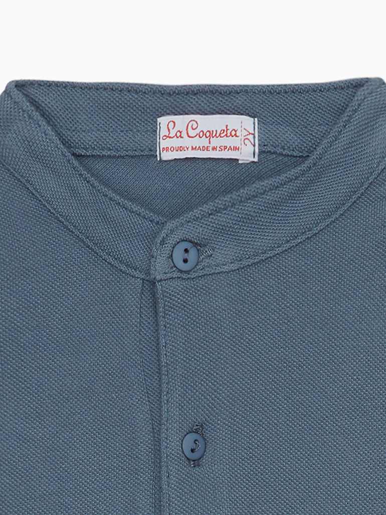 boys blue alcomo polo shirt