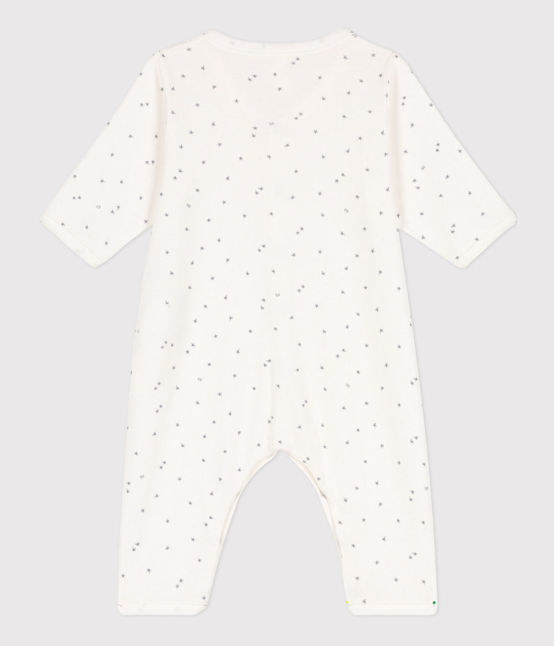 baby boy white star romper