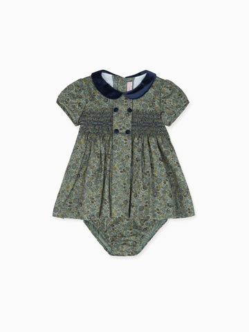 baby arcadia smock set