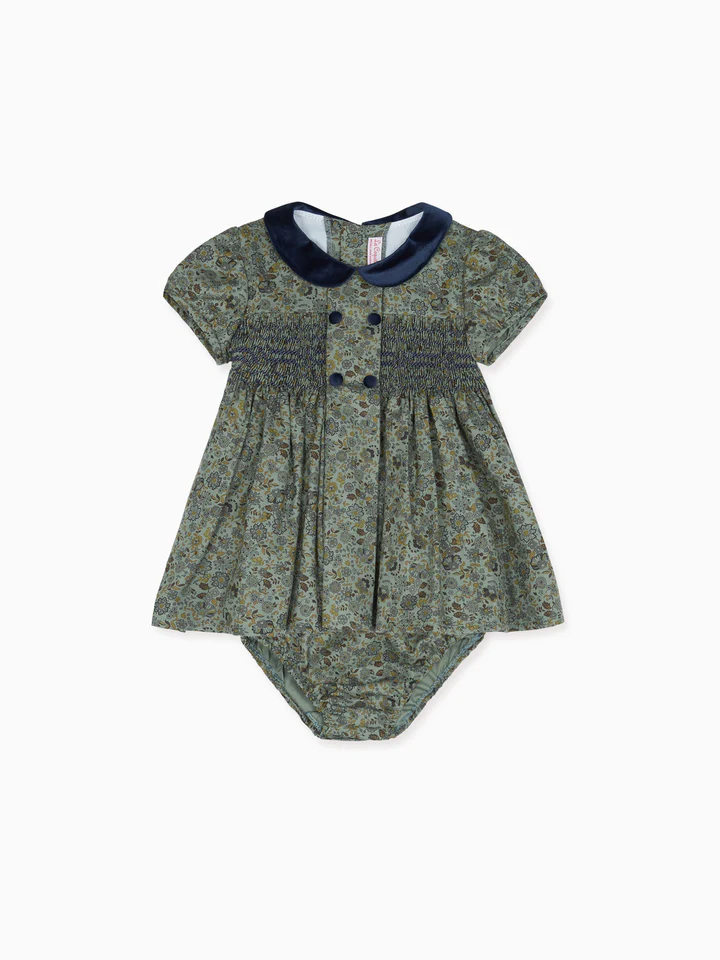 baby arcadia smock set