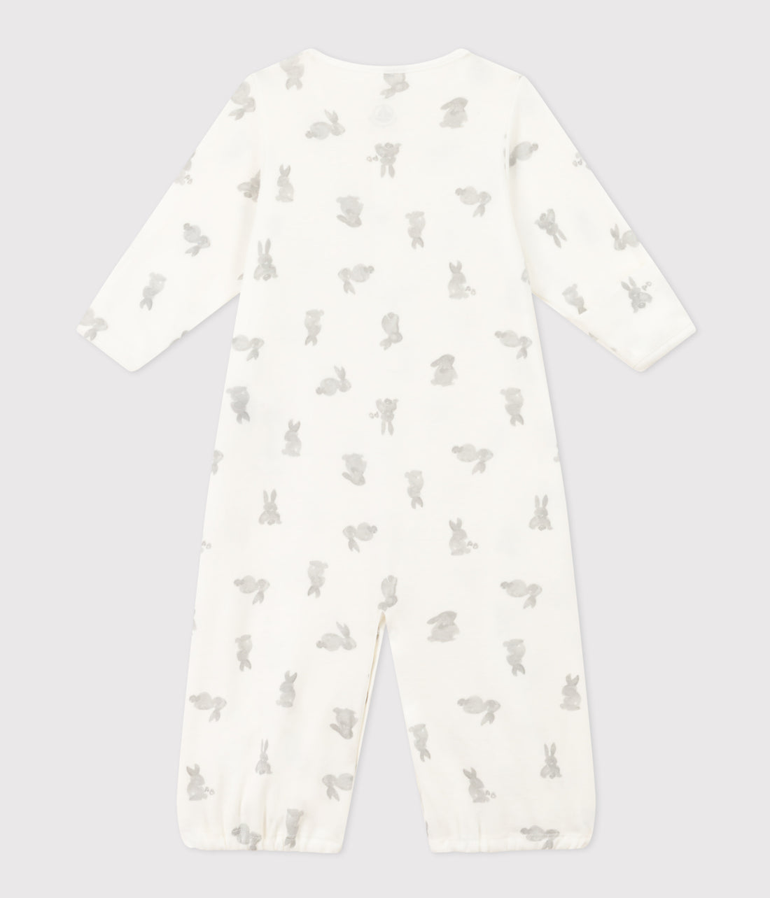 baby girl white bunny gown