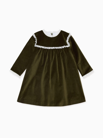 girls green carolina dress