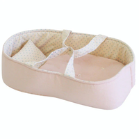 pink & spot doll carrier