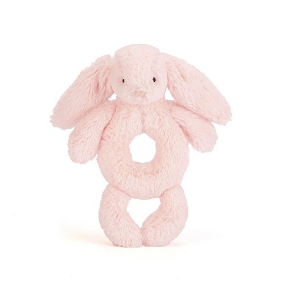 bashful bunny ring rattle blush