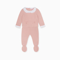 baby pink loretta set