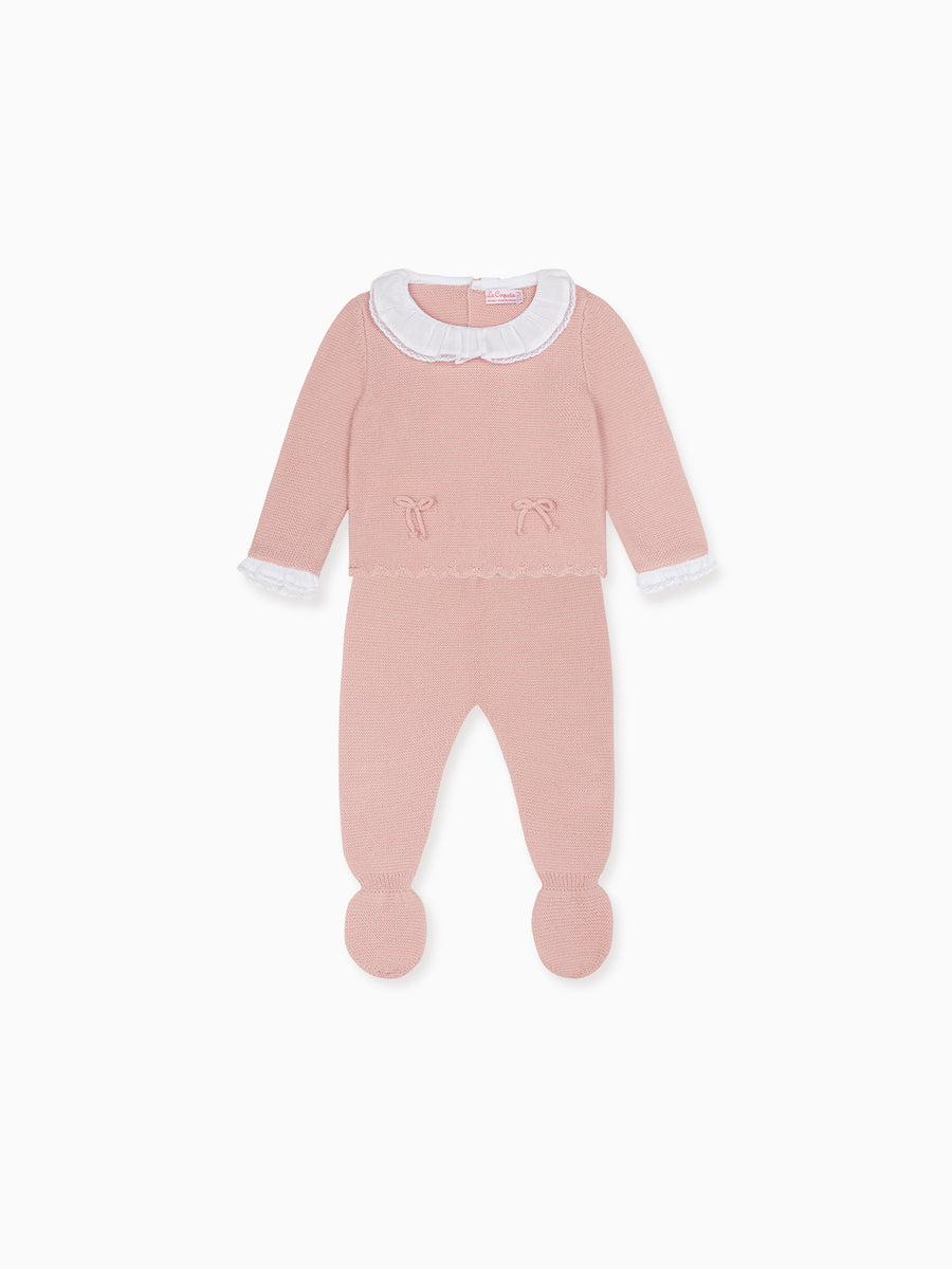 baby pink loretta set