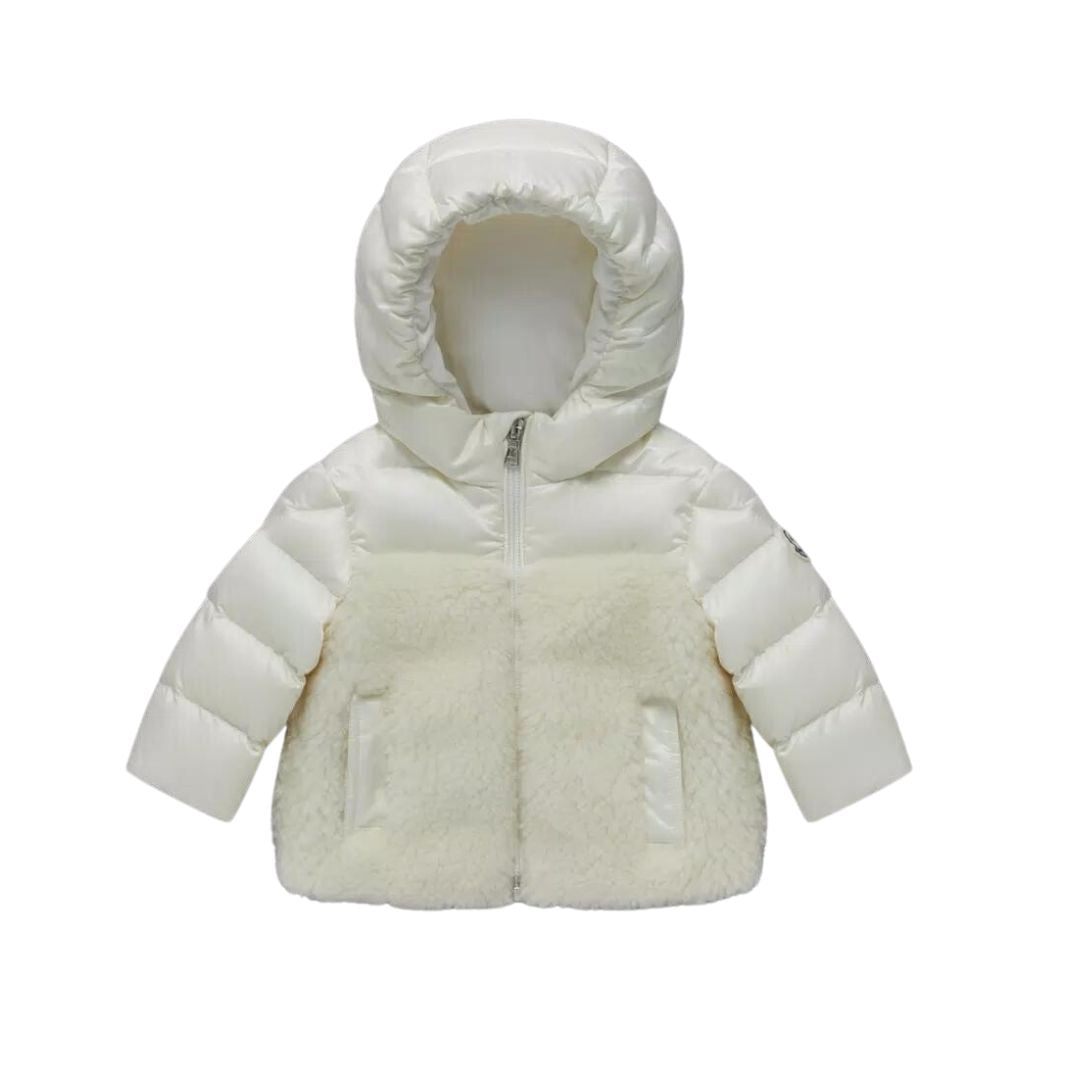 baby white amin jacket