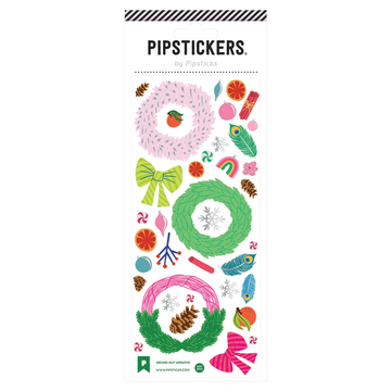 decked out wreaths stickers