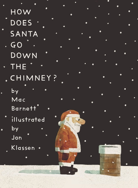 how does santa go down the chimney book