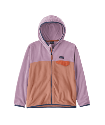girls pink micro d snap-t jkt