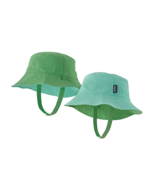 baby boy teal sun bucket hat