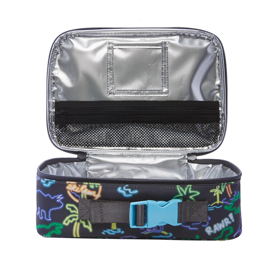 kids neon rodgers lunch box neon dino