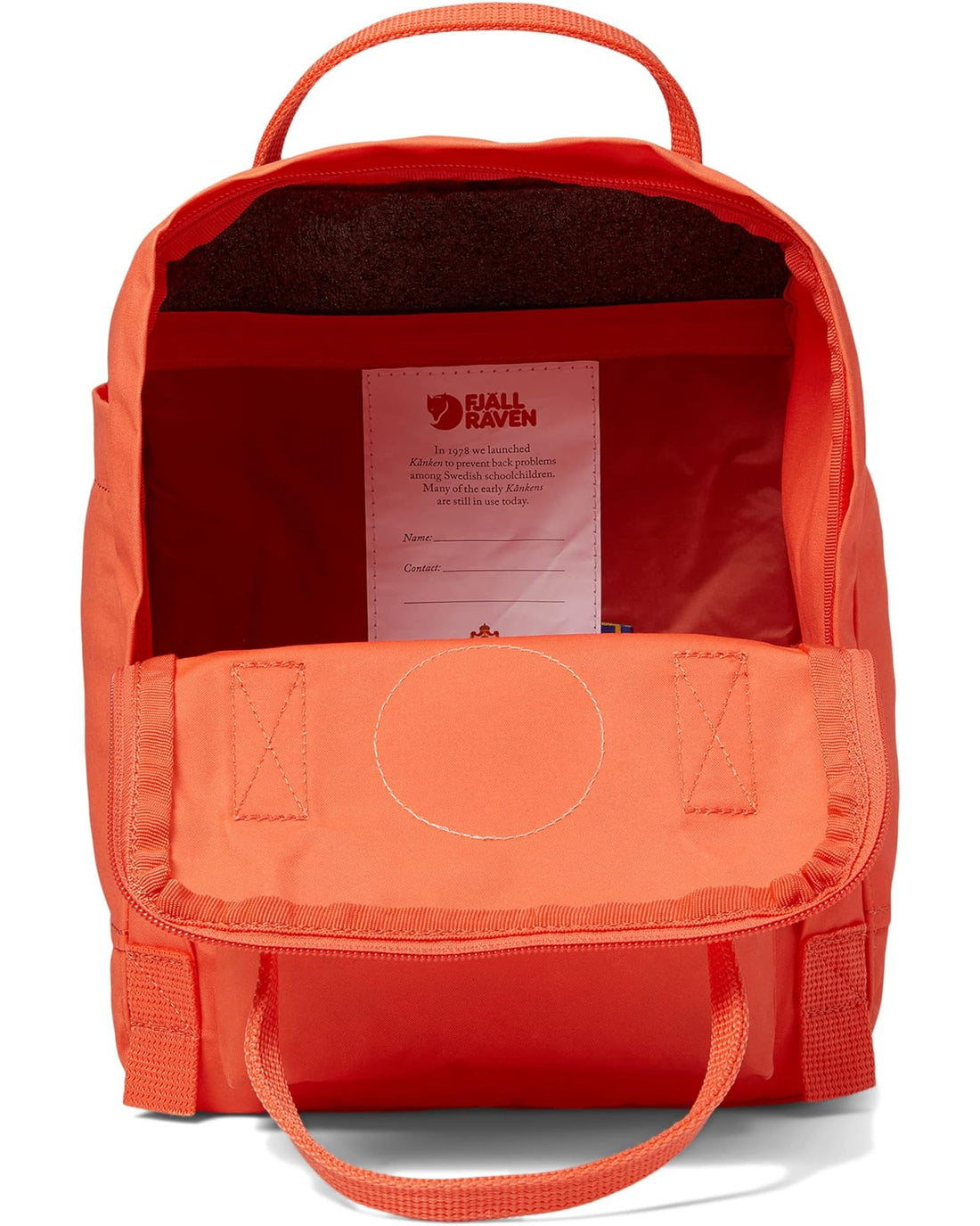 fjallraven kanken backpack mini red korall children's kanken backpack - Fjallraven