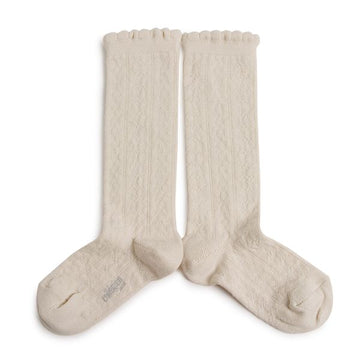 beige girls juliette socks
