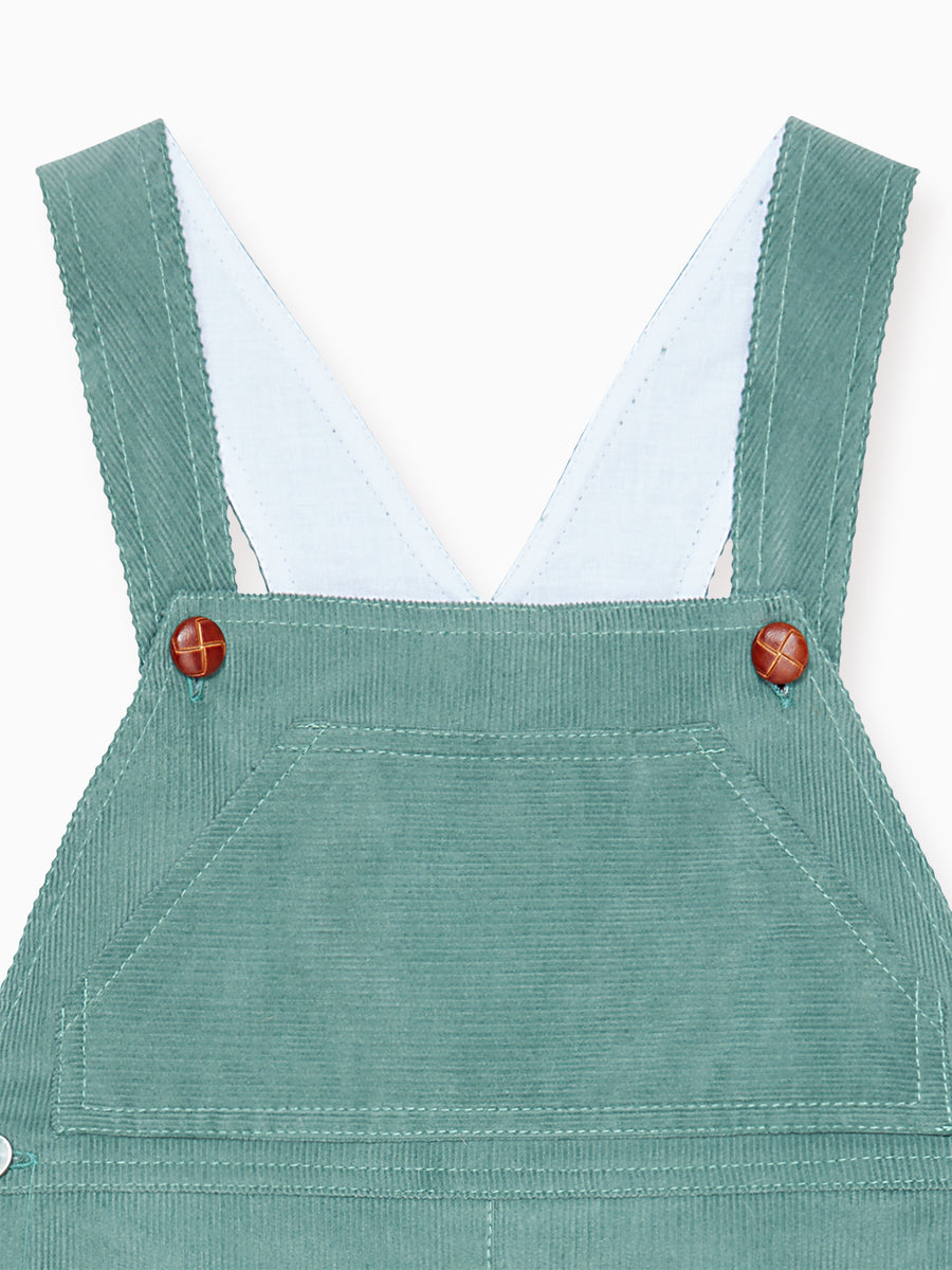 baby green salma dungaree
