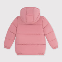 hooded puffer