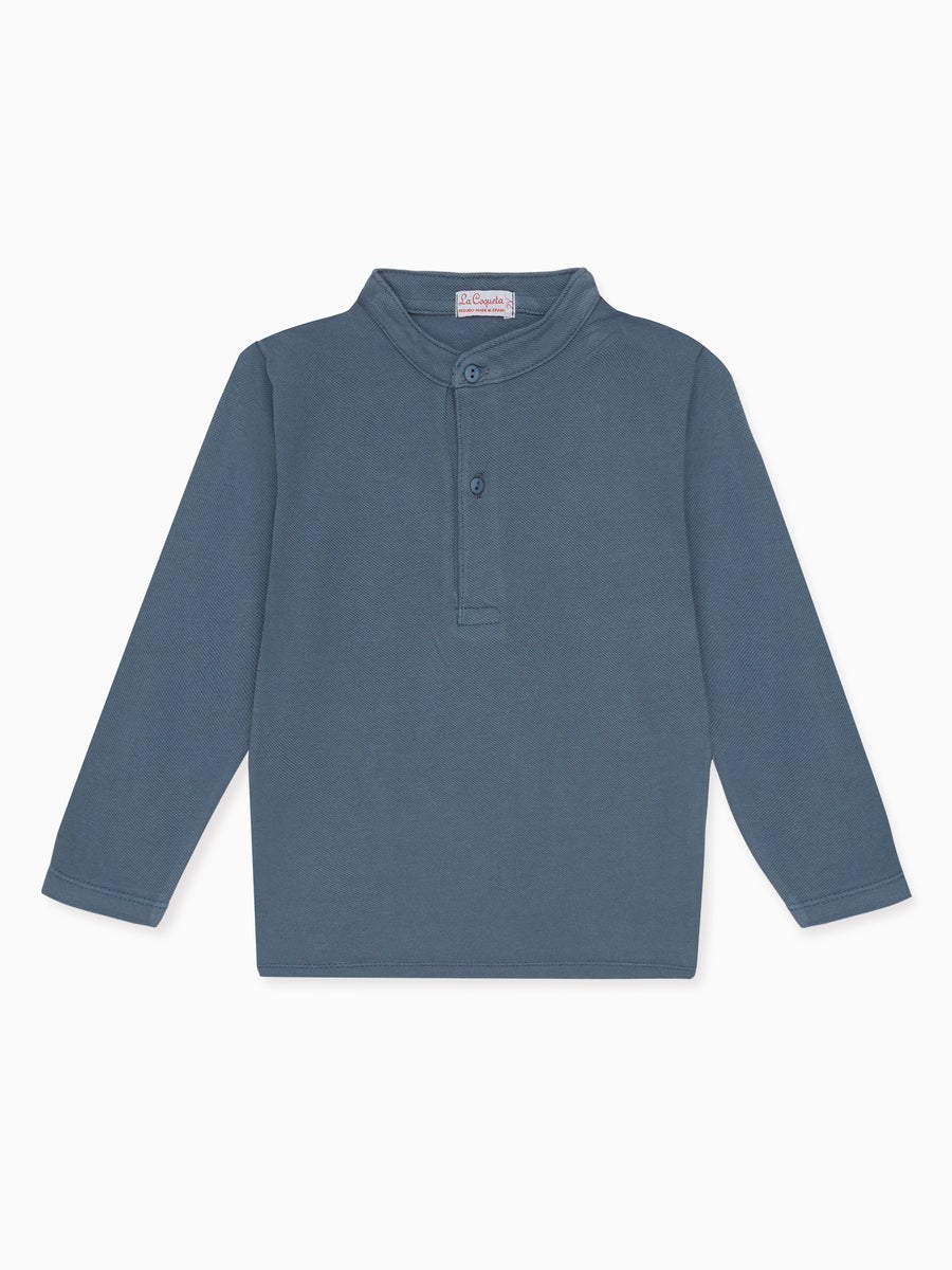 boys blue alcomo polo shirt