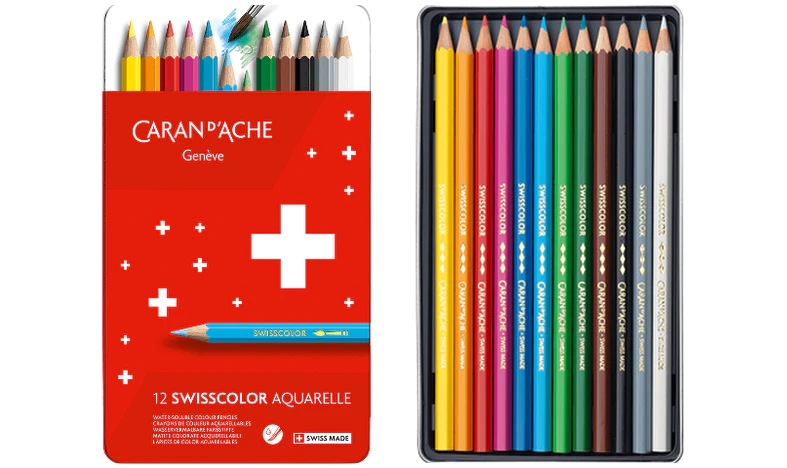 swisscolor: 12 colored pencils