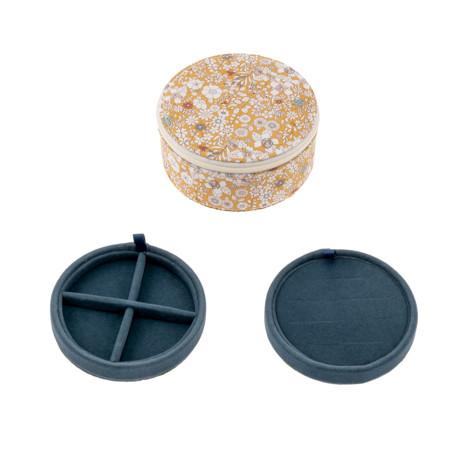 round jewelry box liberty  june meadow