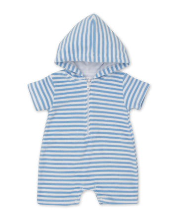 baby boy blue whale watch terry romper str