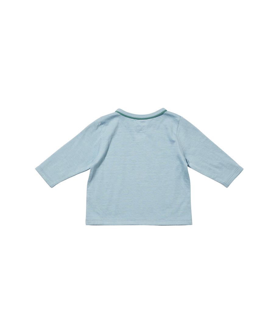 baby girl blue edward ls tee