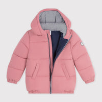 hooded puffer
