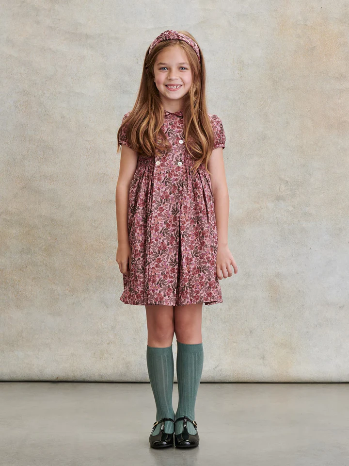 girls arcadia smock dress