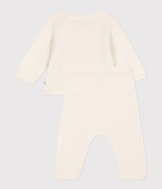 baby heart sweater & pant set