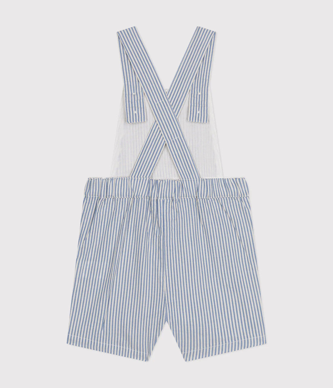 seersucker short overall