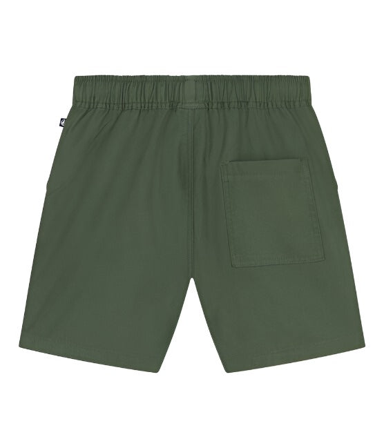 cotton linen twill short