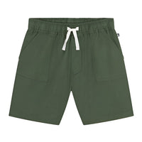 cotton linen twill short