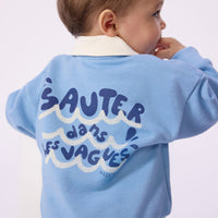 collar sweatshirt